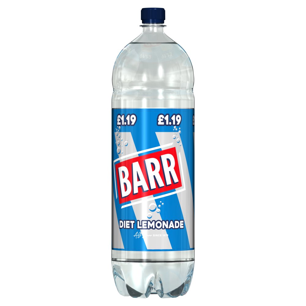 Barr Diet Lemonade 2 Litre (Pack of 6)