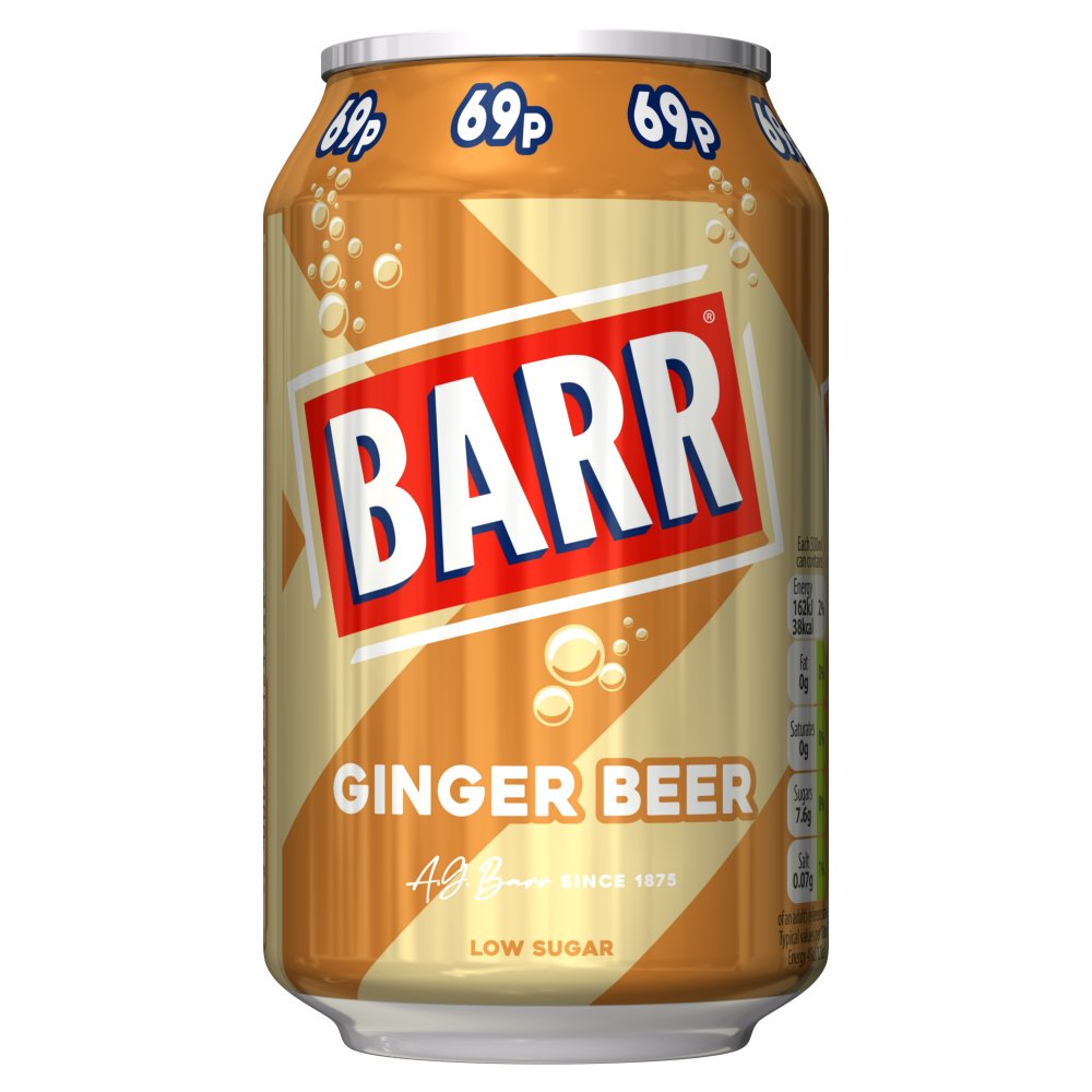 Barr Ginger Beer 330ml (Pack of 24)