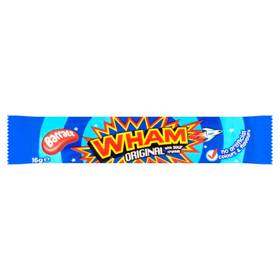 Barratt Wham Original with Sour Crystals 16g (Pack of 60)