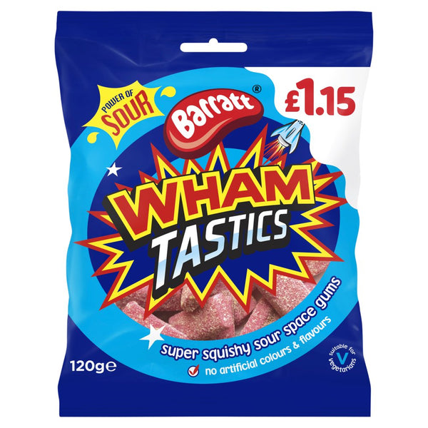 Barratt Wham Tastics 120g (Pack of 12)