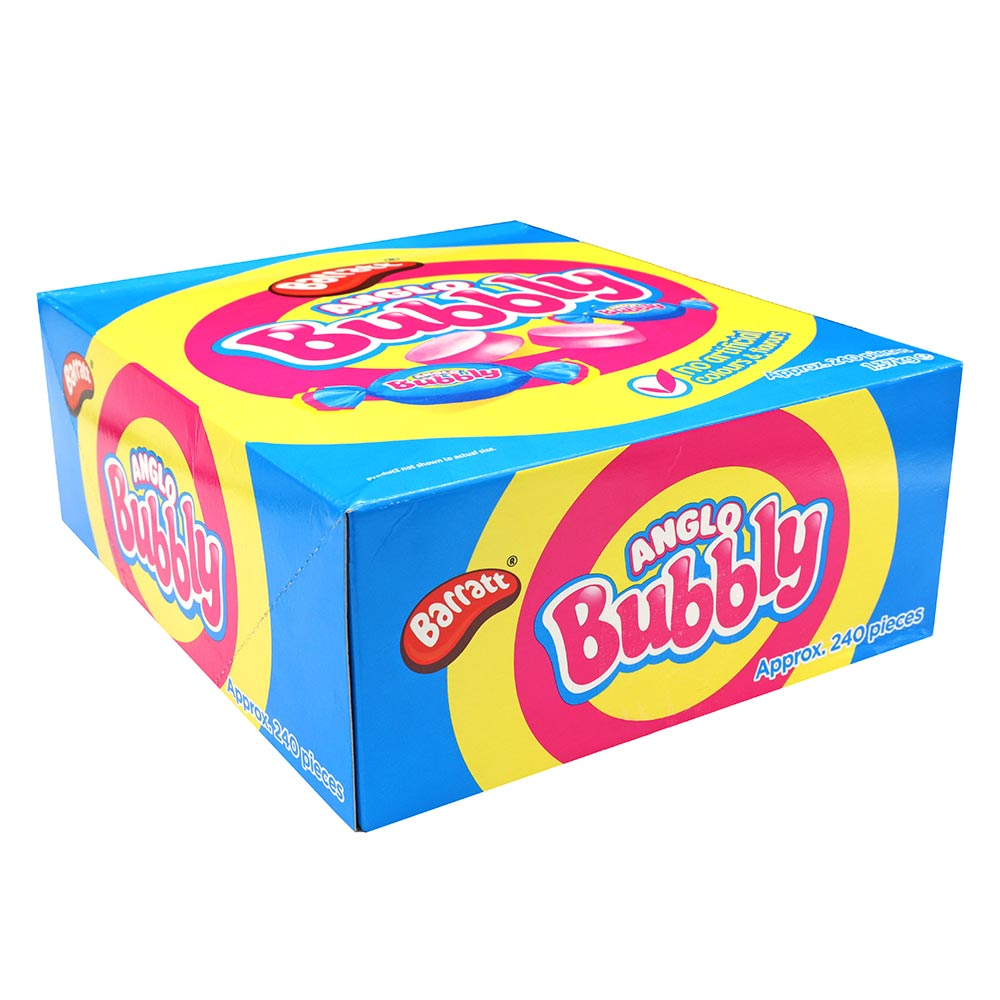 Barratt Anglo Bubbly Bubblegum 1.44kg (Pack of 1)