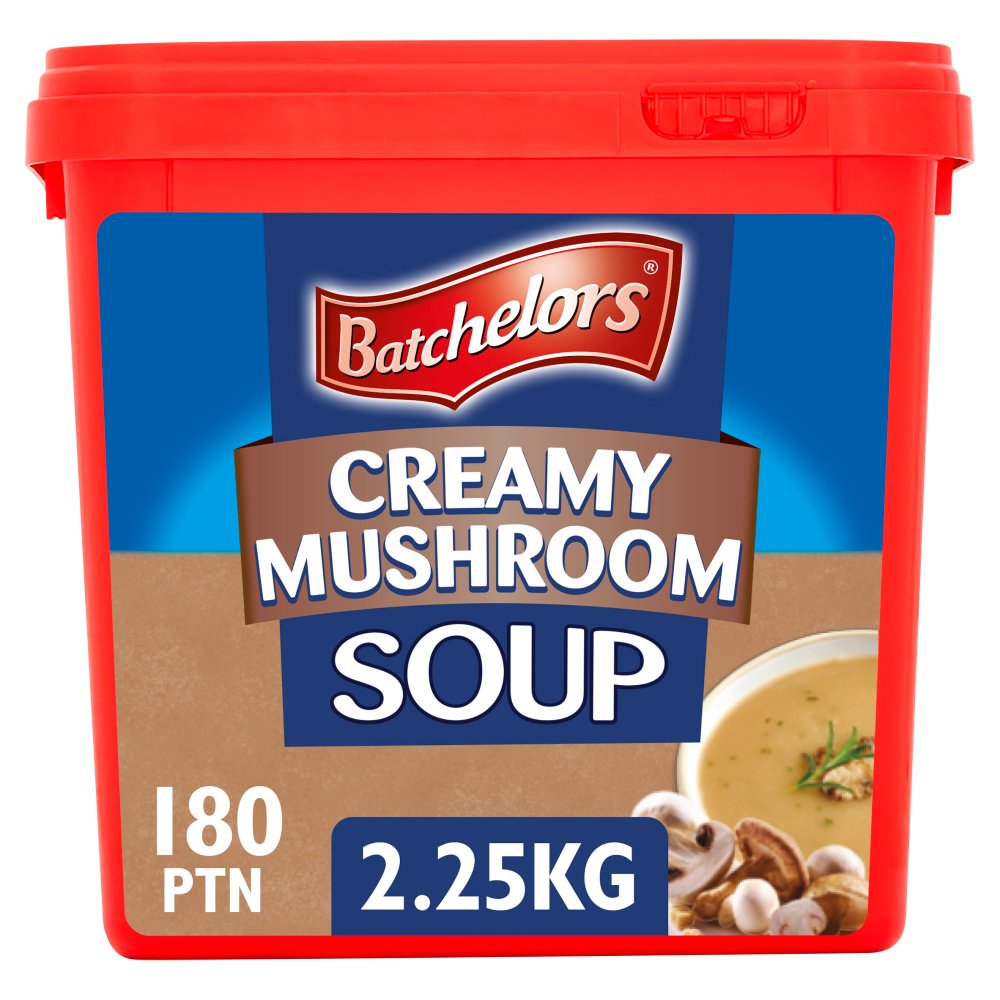 Batchelors Creamy Mushroom Soup 2.25kg (Pack of 6)