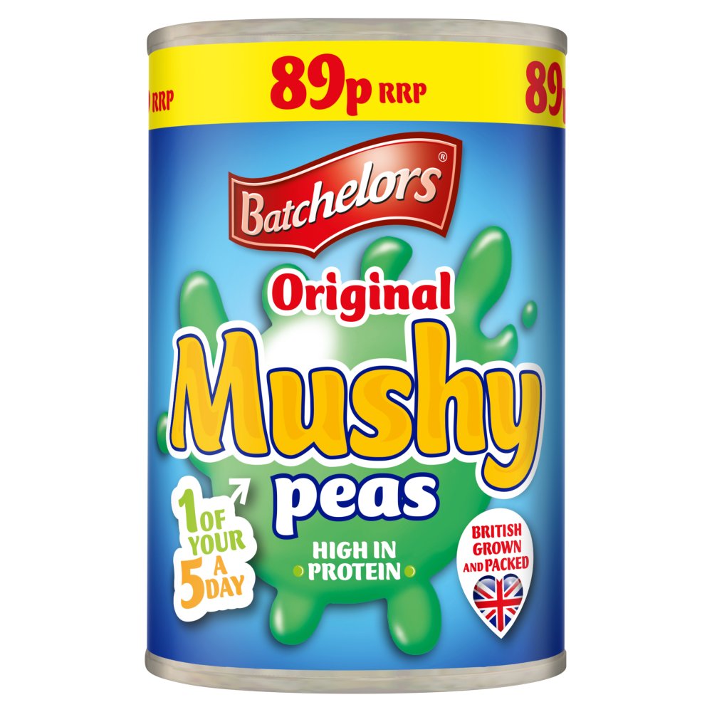 Batchelors Original Mushy Peas 300g (Pack of 12)