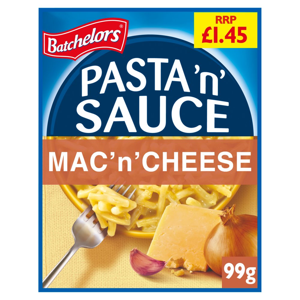 Batchelors Pasta 'n' Sauce Mac 'n' Cheese Pasta Sachet 99g (Pack of 7)