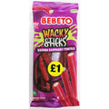 Bebeto Banana Raspberry Pencils 140g (Pack of 48)