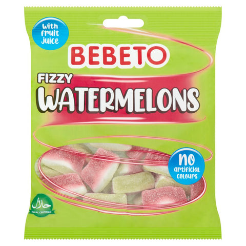 Bebeto Fizzy Watermelons 150g (Pack of 10)