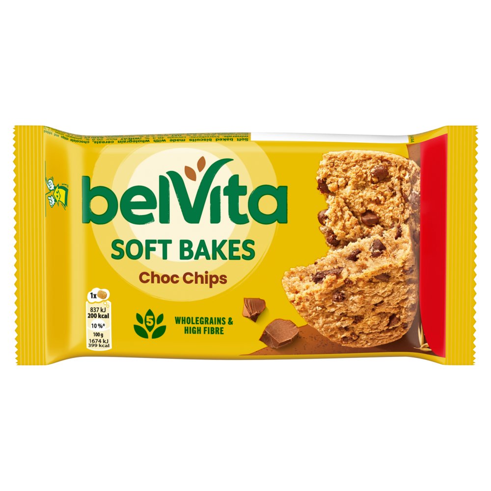 Belvita Soft Bakes Choc Chips 50g (Pack of 20)