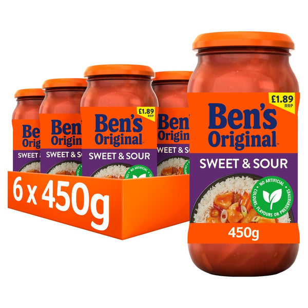 Ben's Original Sweet & Sour 450g (Pack of 6)