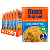 Bens Original Chinese Style Microwave Rice 250g (Pack of 6)