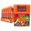 Bens Original Peri Peri Microwave Rice 250g (Pack of 6)