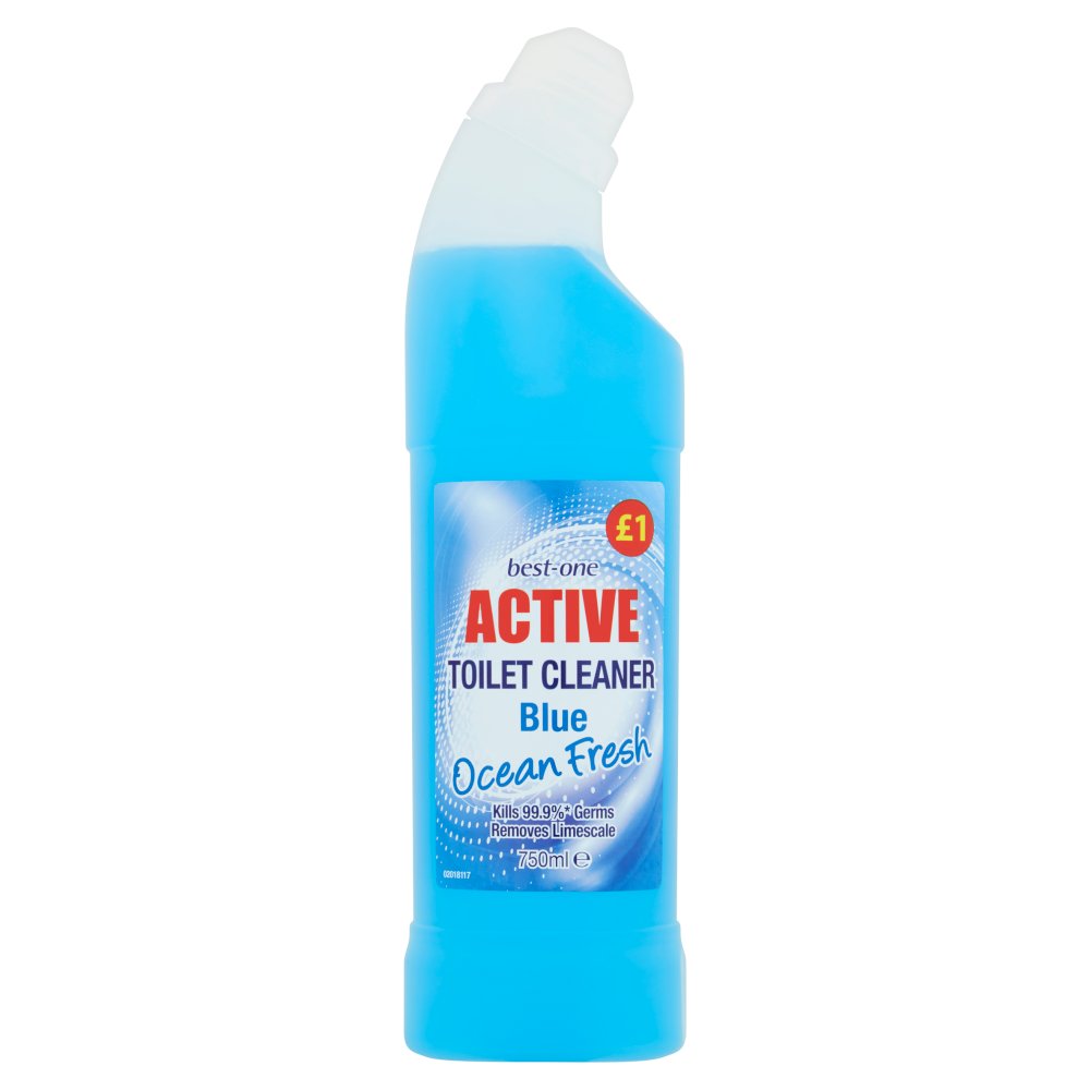Best-One Active Toilet Cleaner Blue Ocean Fresh 750ml (Pack of 12)
