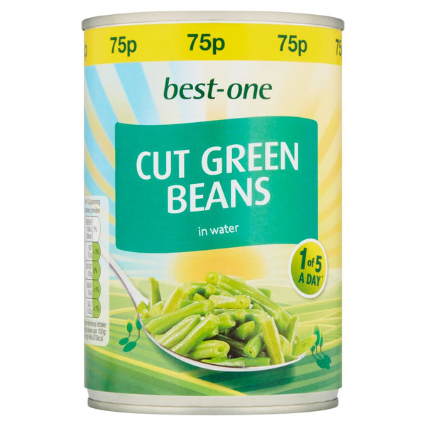 Best-One Cut Green Beans in Water 400g (Pack of 12)