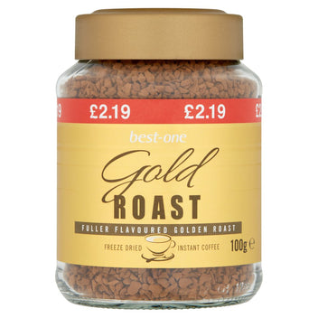 Bestone Gold Roast Freeze Dried Coffee 100g (Pack of 6)