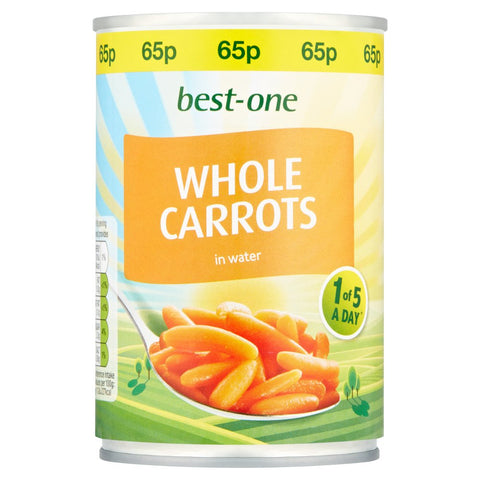 Best-One Whole Carrots in Water 300g (Pack of 12)