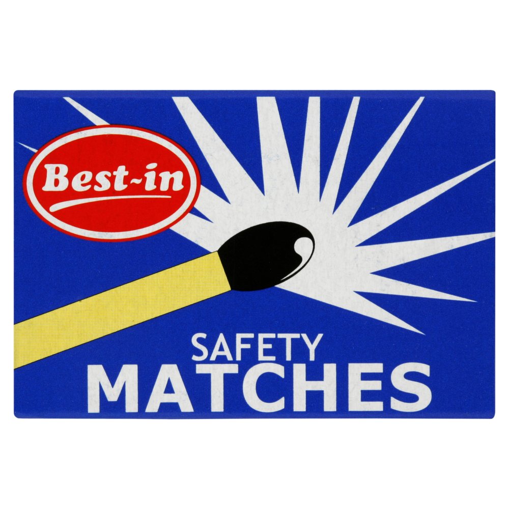 Best-in 40 Safety Matches (Pack of 100)