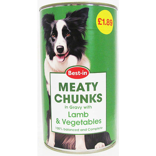 Best In Gdog Food Lamb And Veg 1.2kg (Pack of 6)