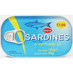 Best In Sardines In Sunflower Oil 120g (Pack of 6)