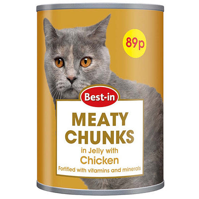 Bestin Cat Food Chicken In Jelly 400g (Pack of 12)