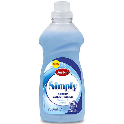 Bestin Conc Fab Cond Orchid & Bluebell 750ml (Pack of 8)