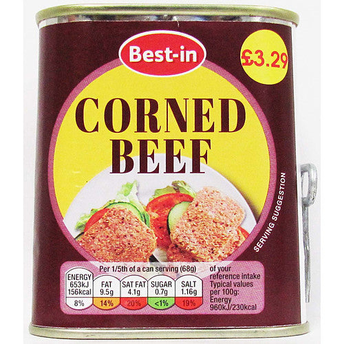 Bestin Corned Beef 340g (Pack of 6)