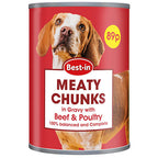 Bestin Dog Food Beef & Poultry 400g (Pack of 12)
