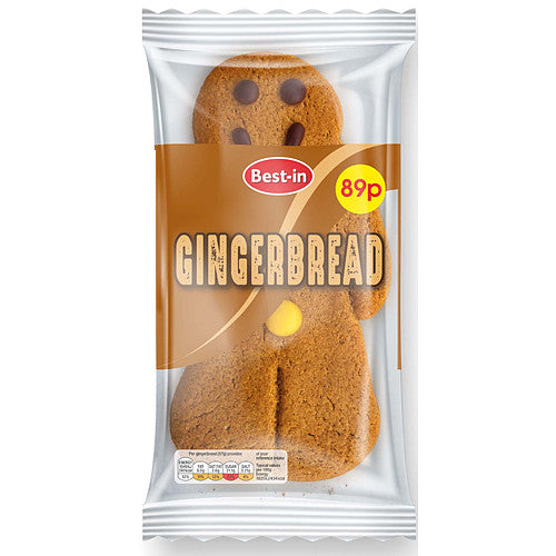 Bestin Gingerbread Man 57g (Pack of 12)