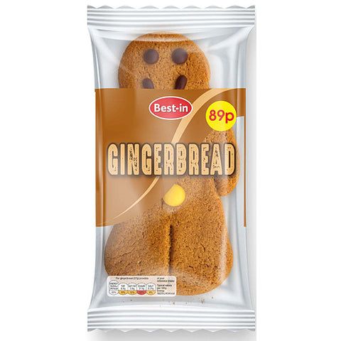 Bestin Gingerbread Man 57g (Pack of 12)