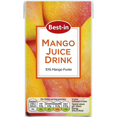 Bestin Mango Juice Drink 250ml (Pack of 27)