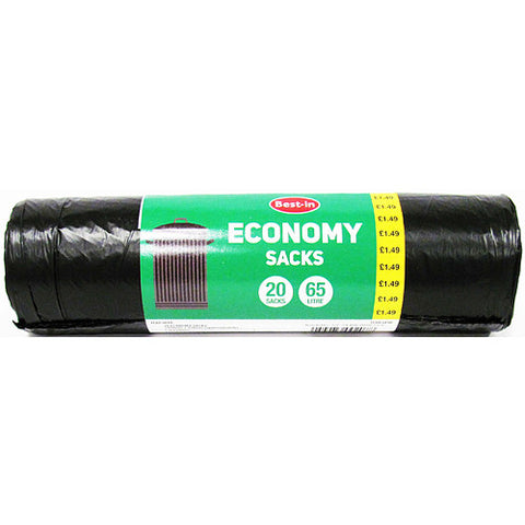 Bestin Refuse Sacks 20s x 6  ( pack of 6 )