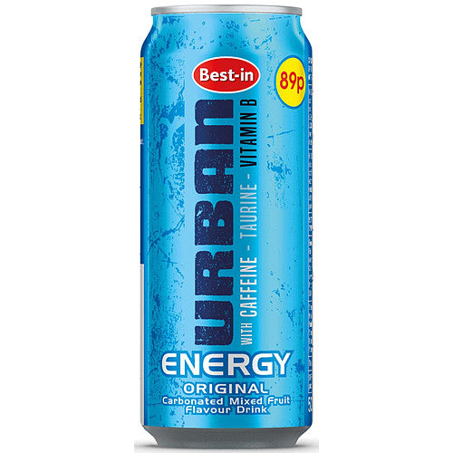 Bestin Urban Energy Original 500ml (Pack of 12)