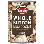 Bestin Button Mushrooms 290g (Pack of 6)
