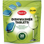 Bestin Dishwasher Tablets 30 Capsules (Pack of 8)