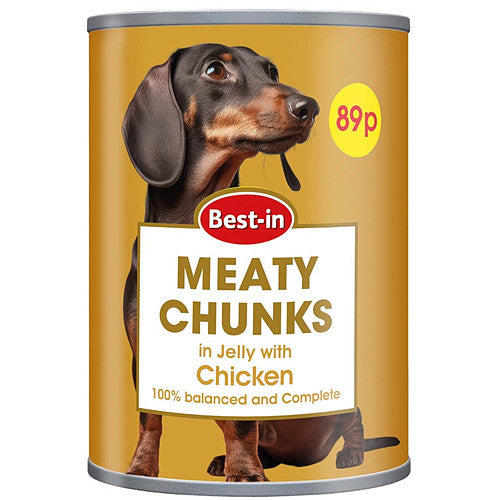 Bestin Dog Food Chicken 400g (Pack of 12)