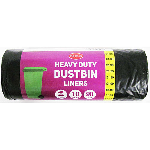 Bestin Heavy Duty Dustbin Liner x 6 ( pack of 1 )