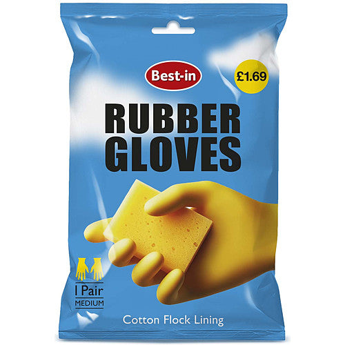 Bestin Household Medium Gloves ( pack of 6 )