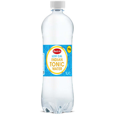 Bestin Low Calorie Tonic Water 1Ltr (Pack of 12)