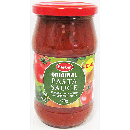 Bestin Pasta Sauce Original 420g (Pack of 6)