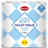 Bestin Soft Toilet Tissue White 9 Rolls (Pack of 5)