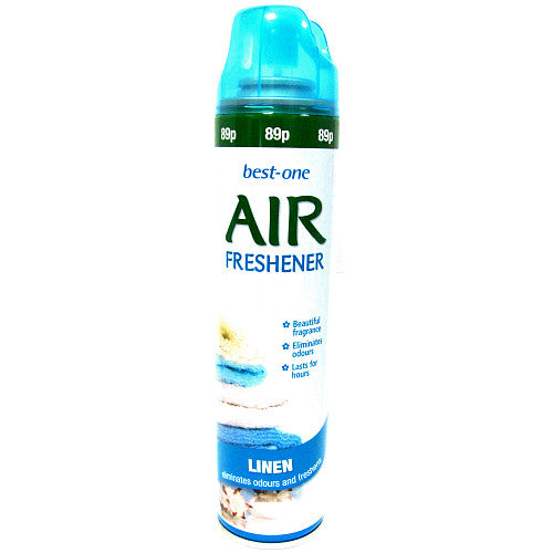 Bestone Air Freshener Linen 240ml (Pack of 6)