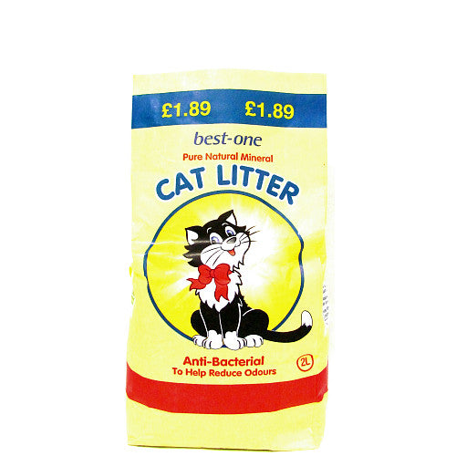 Bestin Anti Bac Cat Litter 2Ltr (Pack of 6)