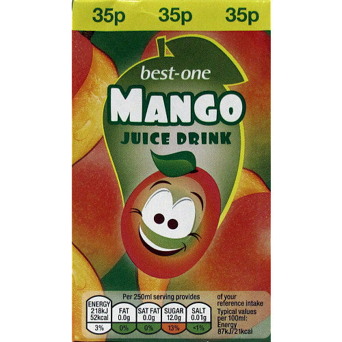 Bestone Mango Juice Drink 250ml (Pack of 27)