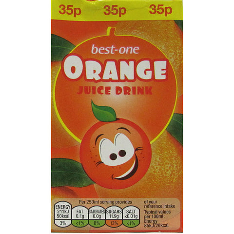 Bestone Orange Juice Drink 250ml (Pack of 27)
