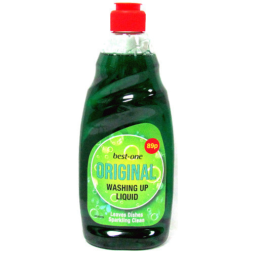 Bestin Washing Up Liquid Green 500ml (Pack of 8)