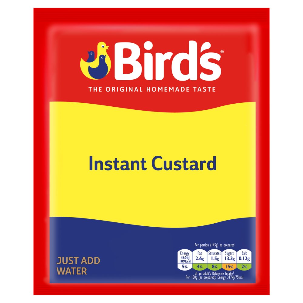 Bird's Instant Custard Powder Sachets 75g (Pack of 18)