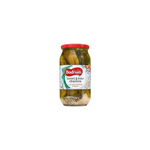 Bodrum Gherkins Sweet & Sour 1kg (Pack of 1)