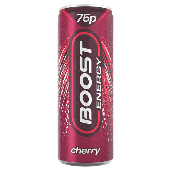 Boost Energy Cherry 250ml (Pack of 24)