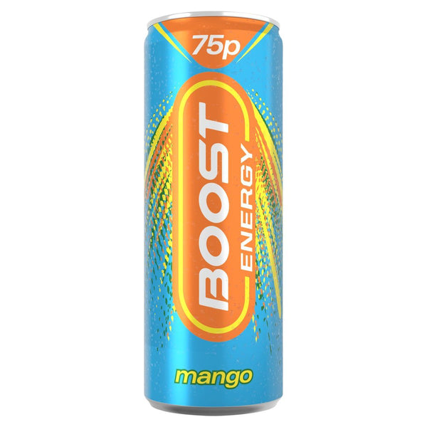 Boost Energy Mango 250ml (Pack of 24)