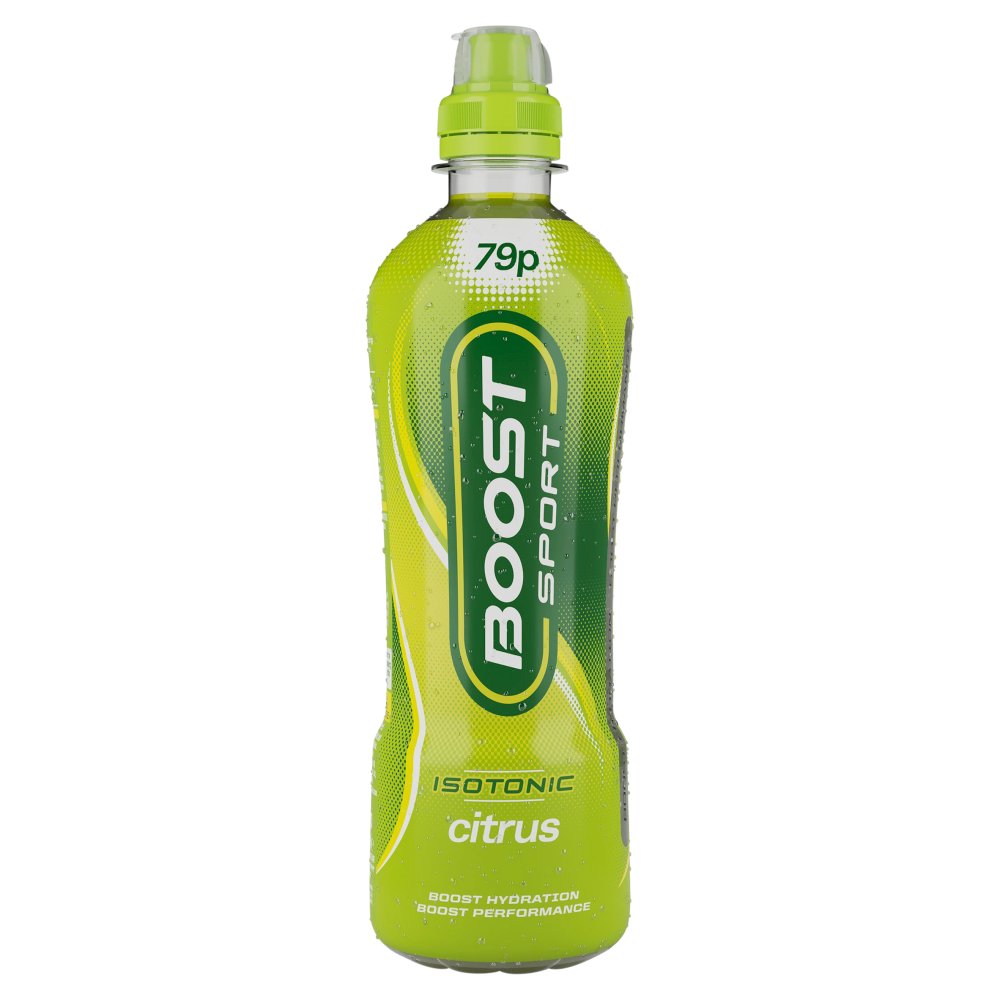 Boost Sport Isotonic Citrus 500ml (Pack of 12)
