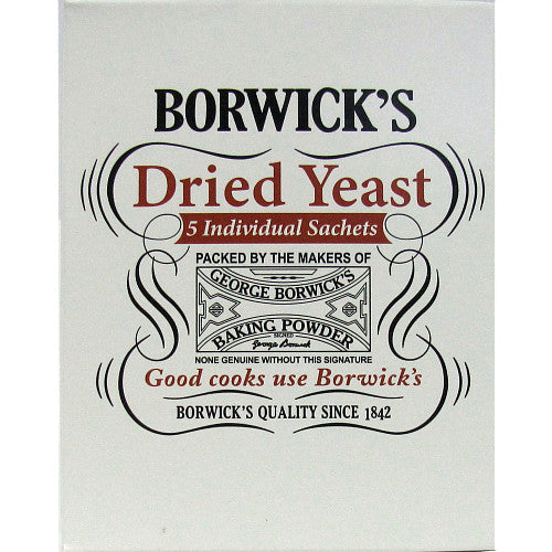 Borwicks Dried Yeast 30g (Pack of 6)