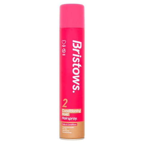 Bristows 2 Conditioning Hold Hairspray 300ml (Pack of 6)